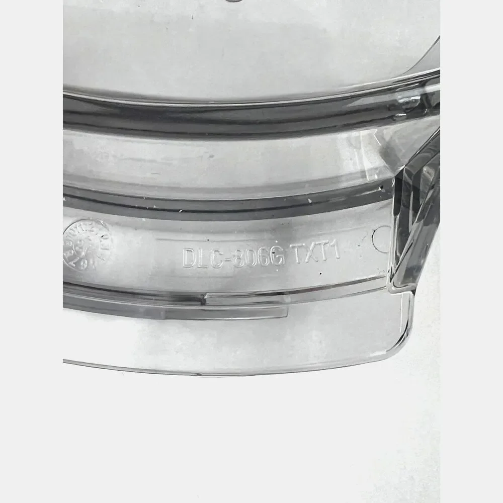 New Cuisinart Food Processor Flat Cover Lid w/ Cap DLC-806GTXT-1 4-Tab Tritan